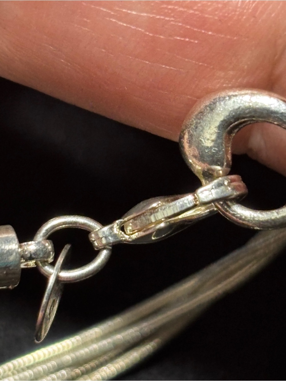 Multi-Strand Sterling Silver 925 Women’s Bracelet - Picture 3 of 4